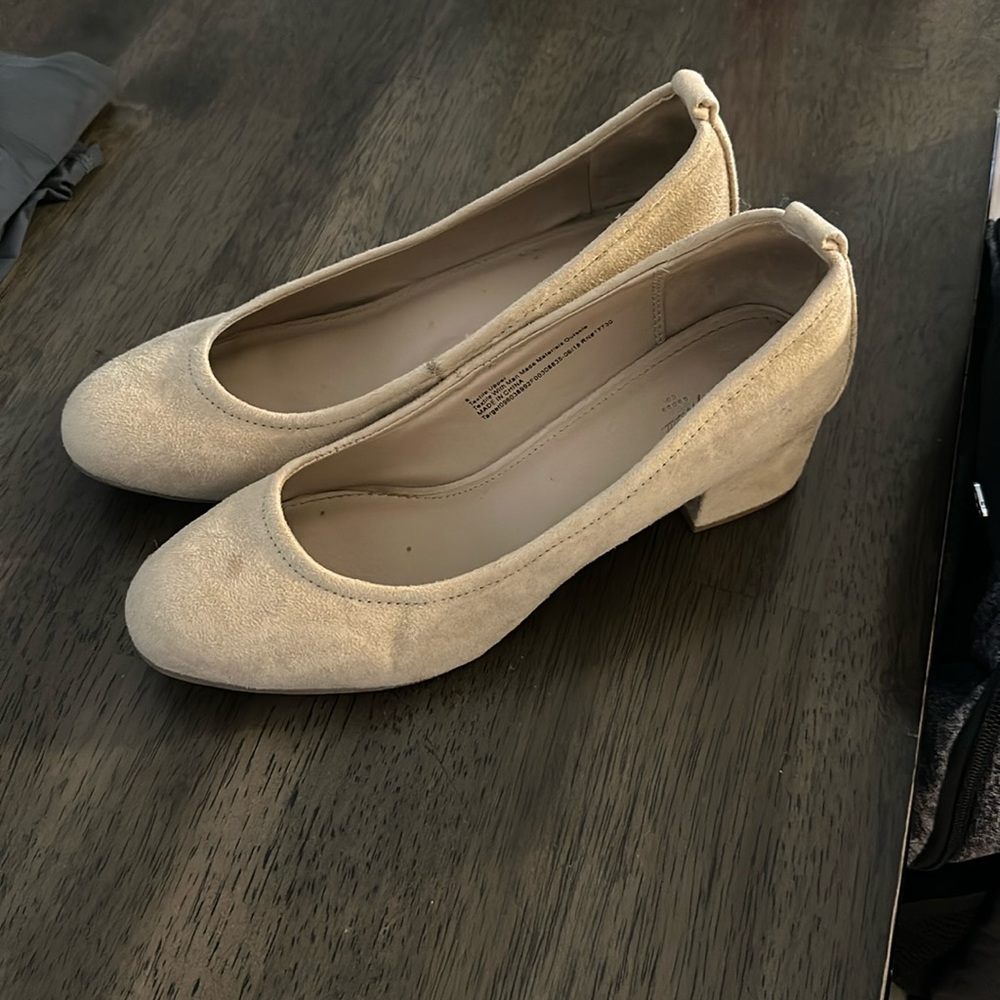 Tan business casual shoes